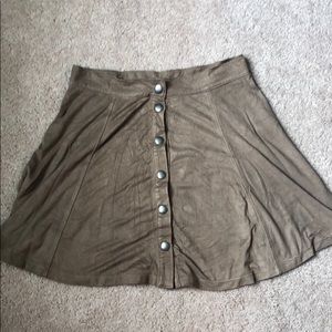 Tan full tilt skirt